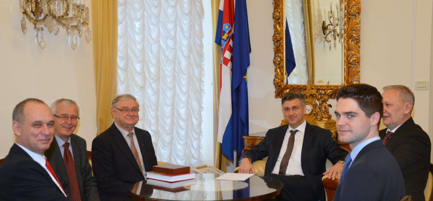 Predsjednik Vlade Plenković sastao se s predstavnicima Matice hrvatske